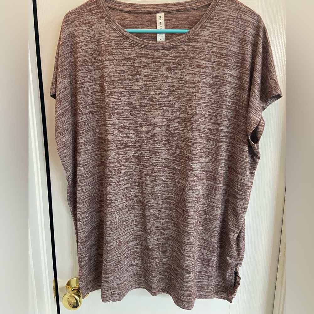 Athleta, oversized tee shirt
